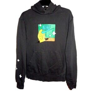 Nike Sportswear NSW Generation Air Graphic Hoodie Pullover Men's Medium Gray